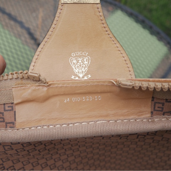 Gucci Vintage 1980s tan beige travel bag - Picture 4 of 16